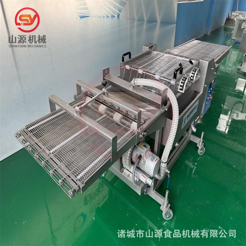 新结构竹荚鱼上浆机 浸入式自动化裹浓浆机器 小黄鱼挂浆机