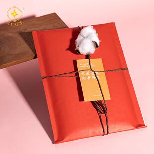 红色防水牛皮纸气泡信封袋 节日礼品包装袋 耐摔打包袋快递袋