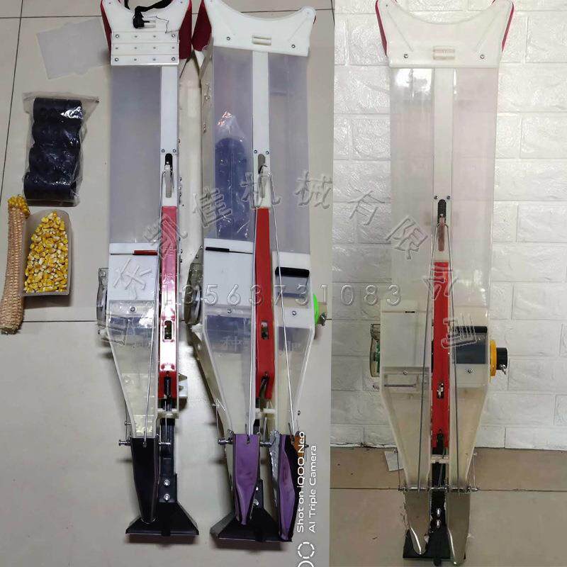 花生点播器玉米施肥机追肥器绿豆手提式播种机手动单行带现货
