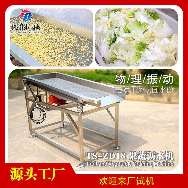 腾昇震动筛 蔬菜除水震动筛 不锈钢震动筛设备价格
