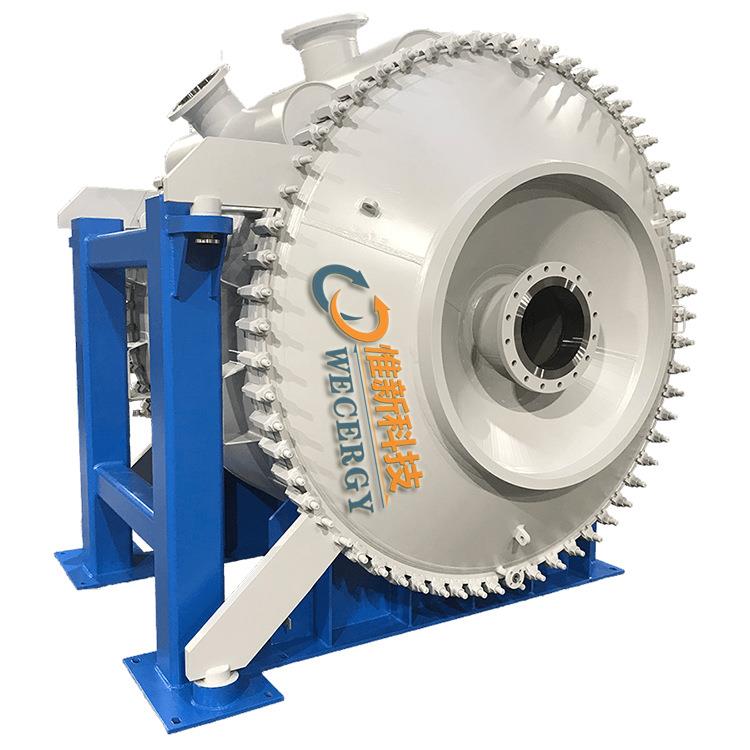 江苏螺旋绕管式污水换热器 宽通道螺旋板式加热器 WL01污水冷凝器