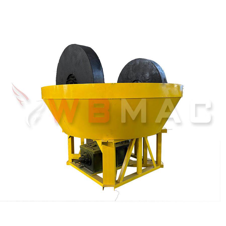 耐磨碾金机设备｜针对高硬度金矿碾磨，碾辊抗磨损寿命长