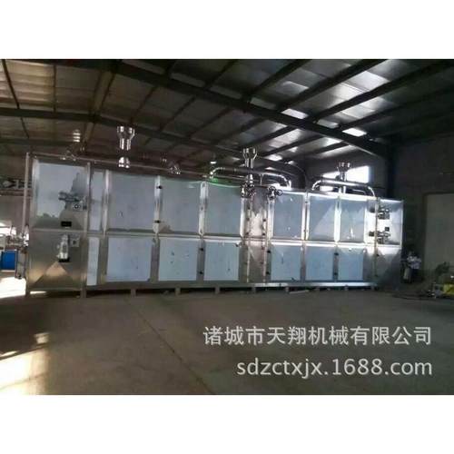 网带烘干机 卤制品加工烘干机设备，多层烘干流水线