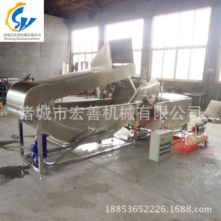 厂家供应全自动杀鸡脱毛机 全自动鸡打毛机 不锈钢船式家禽浸烫池