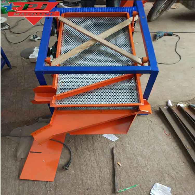 大米分级筛选去杂机 种子高效率比重除杂筛选机 农用振动净粮机