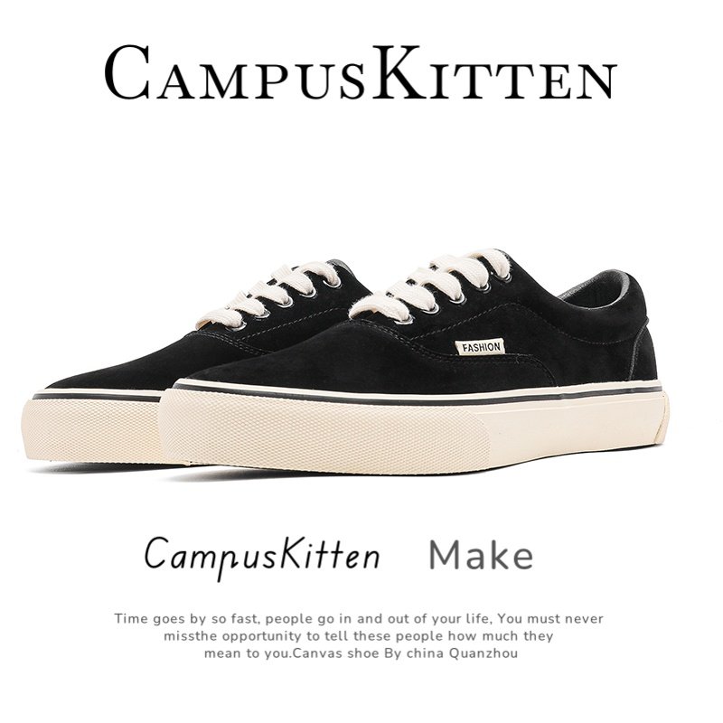 Импортная парусиновая обувь CampusKitten на толстой подошве, мужская новинка 2025 года, дышащие классические повседневные кроссовки, зимние Изображение 1