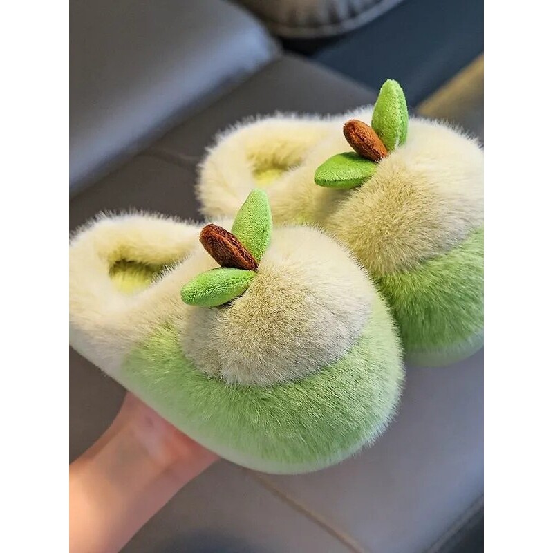 儿童棉拖鞋2025新款秋冬男女童防滑室内厚底加绒小中大童亲子棉拖