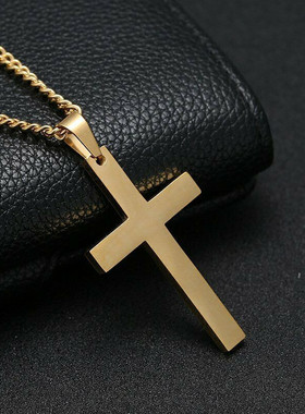 防身项链十字架伸缩女生武器自卫