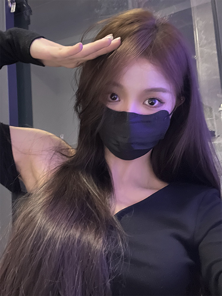 显瘦蝴蝶口罩蝶形小脸一次性三层高颜值V脸女防花妆透气独立包装