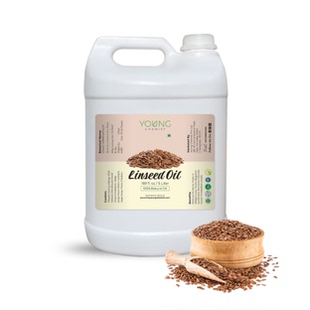 印度阿育吠陀linseed亚麻籽油身体油疗按摩油基础油5000ml