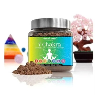 印度Chakra七彩昆达瑜伽咒语芳香粉250g 拍两瓶免邮