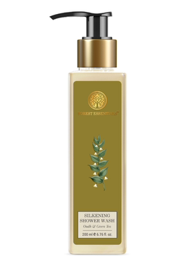 印度国际直邮FOREST阿育吠陀Oudh树脂绿茶苦楝丝滑沐浴露200ml