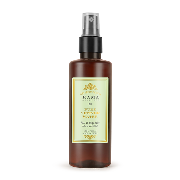 印度国际直邮kama专柜阿育吠陀香根草水纯露爽肤水200ml