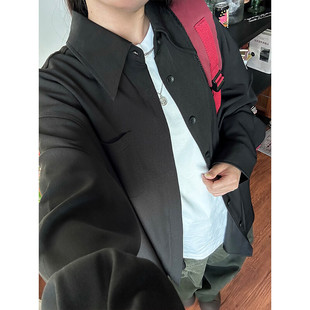 特P42 无差价新款秋季时尚百搭潮流长袖衬衫-HS2287 小红书