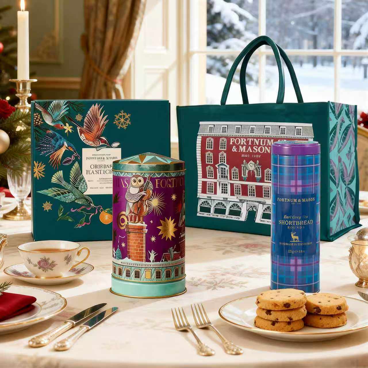 福南梅森圣诞茶包礼盒伴手礼