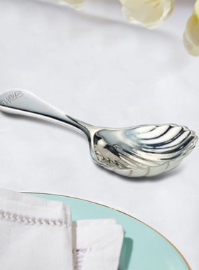 FortnumMason福南梅森长柄手工锻造镀银茶匙英式下午茶茶匙