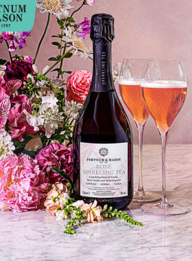 FortnumMason英国进口无酒精玫瑰气泡茶750ml
