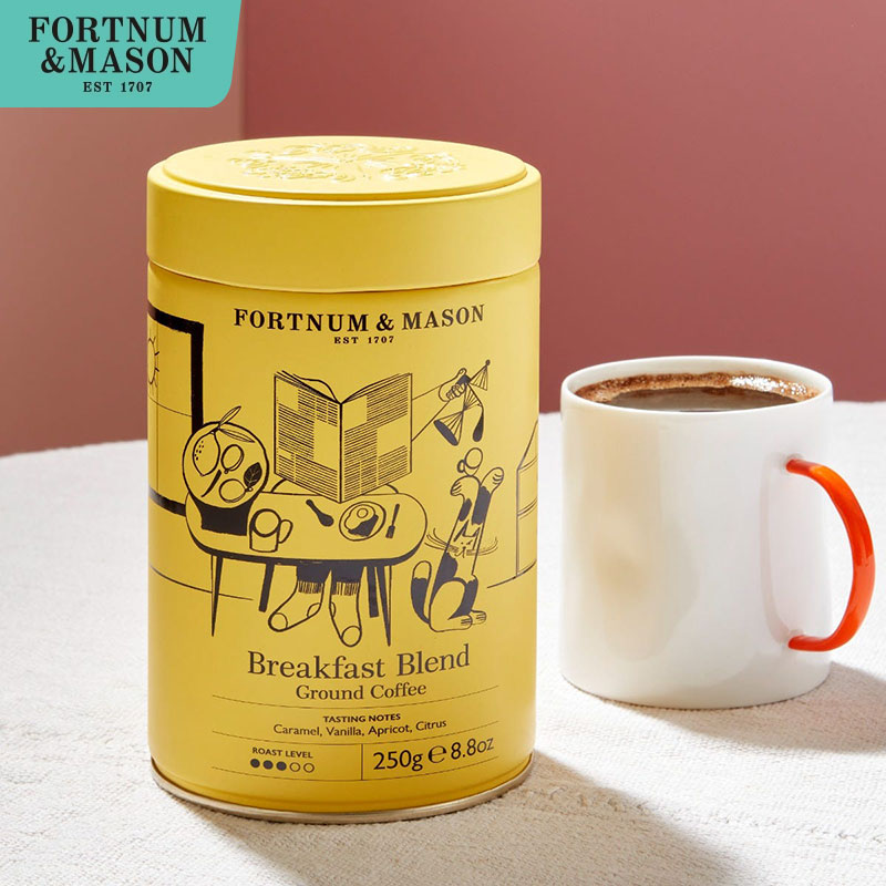 福南梅森早餐混合咖啡罐裝250克