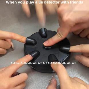 小红书的流行桌面解压轮盘赌测谎仪电击手指把戏人真心话大冒险道