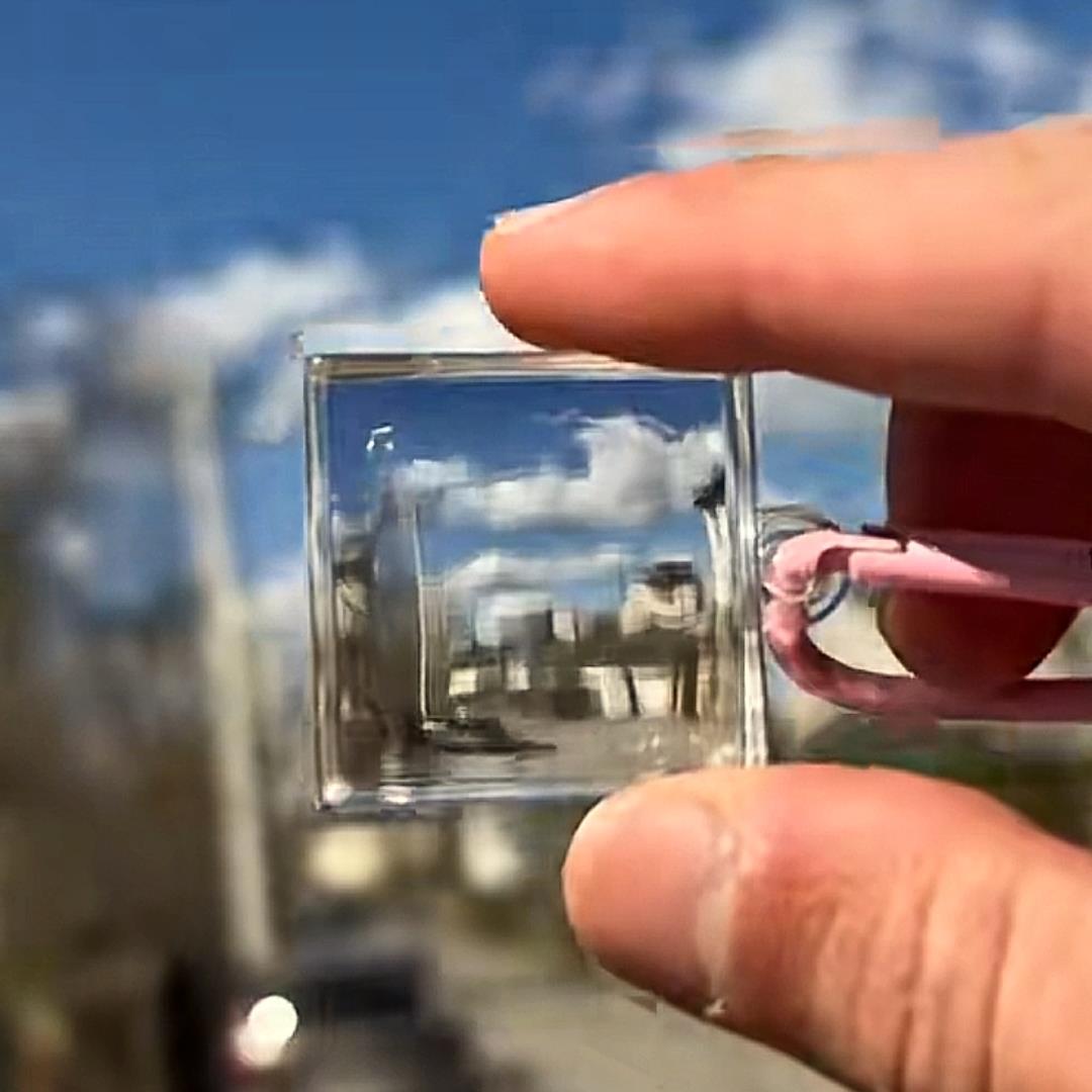 minecraft像素玻璃块我的世界像素风玻璃方块挂件迷你亚克力小屋.