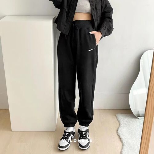 Nike耐克女款宽松加绒运动长裤