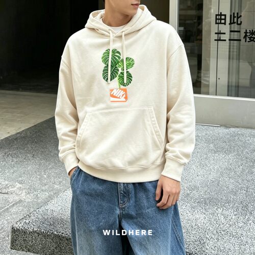 耐克男女印花加绒连帽运动卫衣