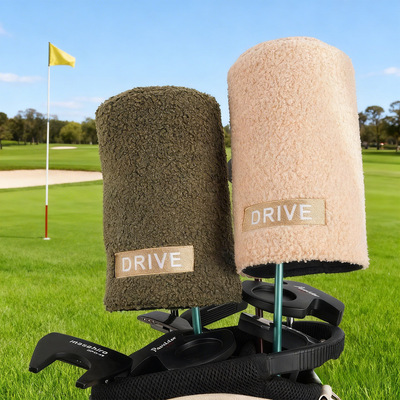 高尔夫1号木杆套 圆筒羊羔 开球木帽套个性  球头套 Driver Cover