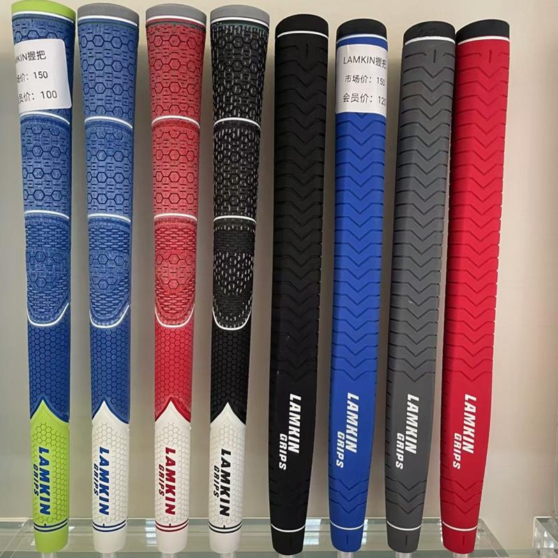 Lamkin grips 高尔夫球杆握把 橡胶/半棉纱防滑耐磨 挥杆握把手柄