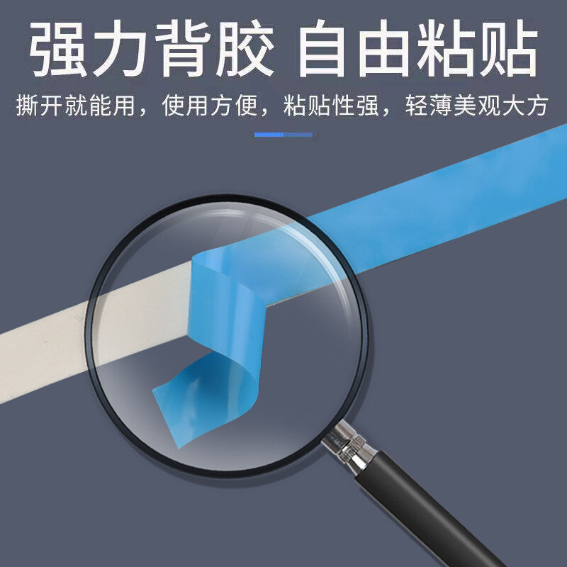 220v灯带客厅j吊顶展柜装饰led灯条贴片电视背景墙自粘线槽线条灯