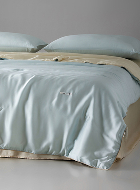 LIIESEN丽笙A类双面60支天丝莱赛尔夏被夏凉被四件套冰丝空调被子