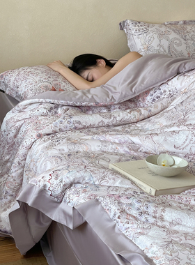 LIIESEN正品A类80S超细旦天丝棉微磨毛莱赛尔可水洗懒人被子被芯