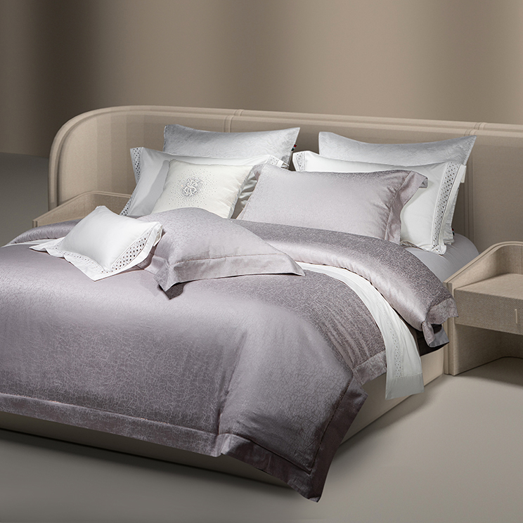 KASS LETON卡诗兰顿100支美国匹马棉铂锦全棉提花高端纯棉四件套