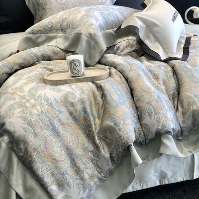 专柜正品夏季双面LF级100支天丝莱赛尔细旦冷凝丝四件套