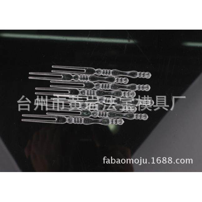 透明节竹叉水果叉水果针酒店酒吧tv用一次性k水EUH果具签模定制注