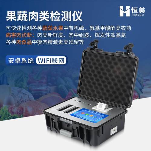 果蔬肉类检测仪水产品肉类安全蔬菜水果农药残留肉制品检测仪器