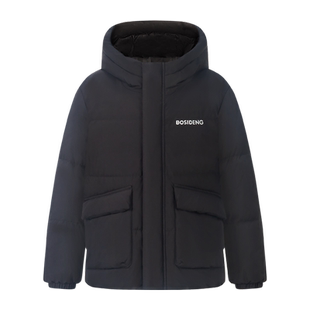 【25年新品】波司登儿童羽绒服女童冬四防立领加厚面包服男童外套