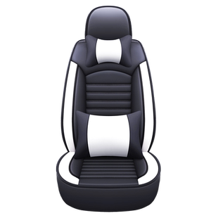 2021款北京现代第七代伊兰特汽车座套四季通用亚麻皮革全包座椅套