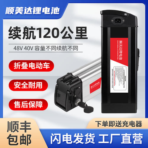 48V代驾折叠电动车凤凰新日锂电