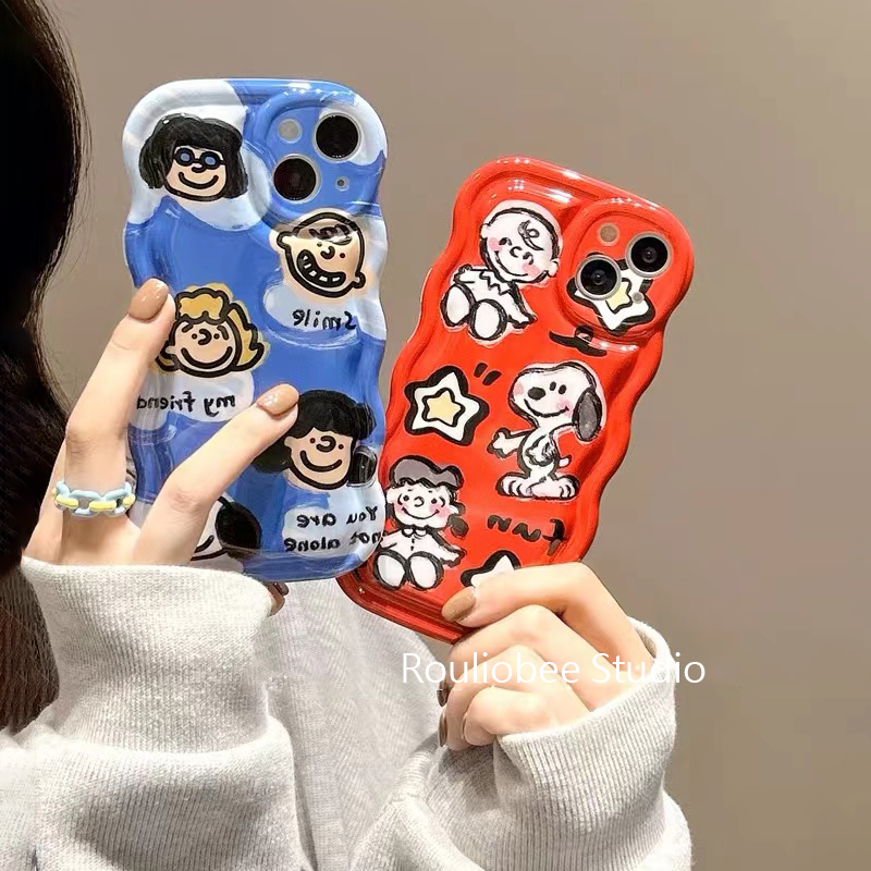 趣味可爱卡通小狗硅胶vivo手机壳
