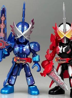 布鲁可假面骑士星光版第一弹圣刃勇气之龙超越世代动漫拼装玩具