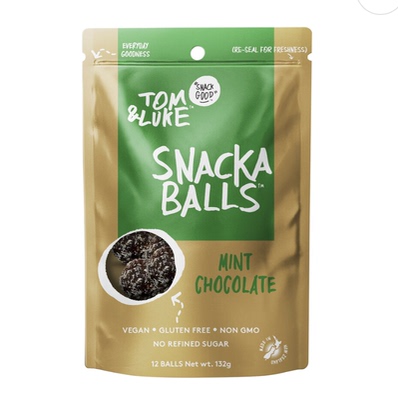 澳洲代购直邮 Tom Luke Snackaballs 无麸质无糖低碳能量球 128g