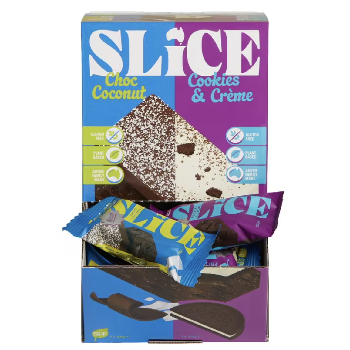 澳洲代购直邮Springhill Farm无麸健康素食饼干slice bar14小包装