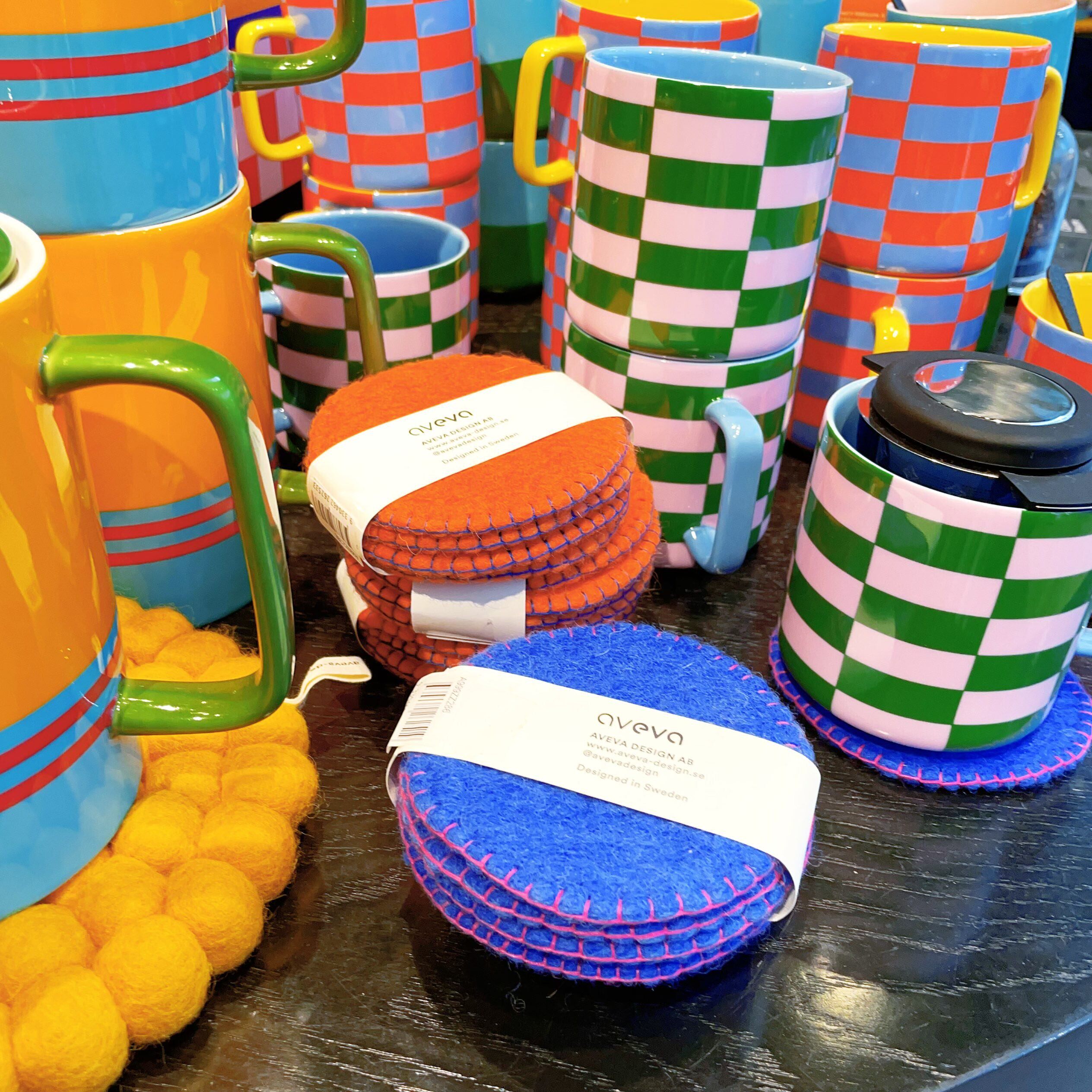 澳洲代购直邮 T2 Aveva Trivet 100%新西兰有机羊毛隔热垫 茶垫