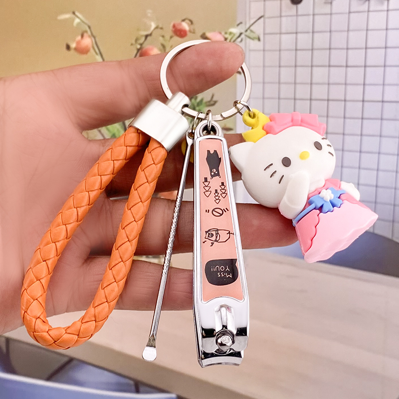 萌兮+卡通+碳钢+指甲刀+耐用