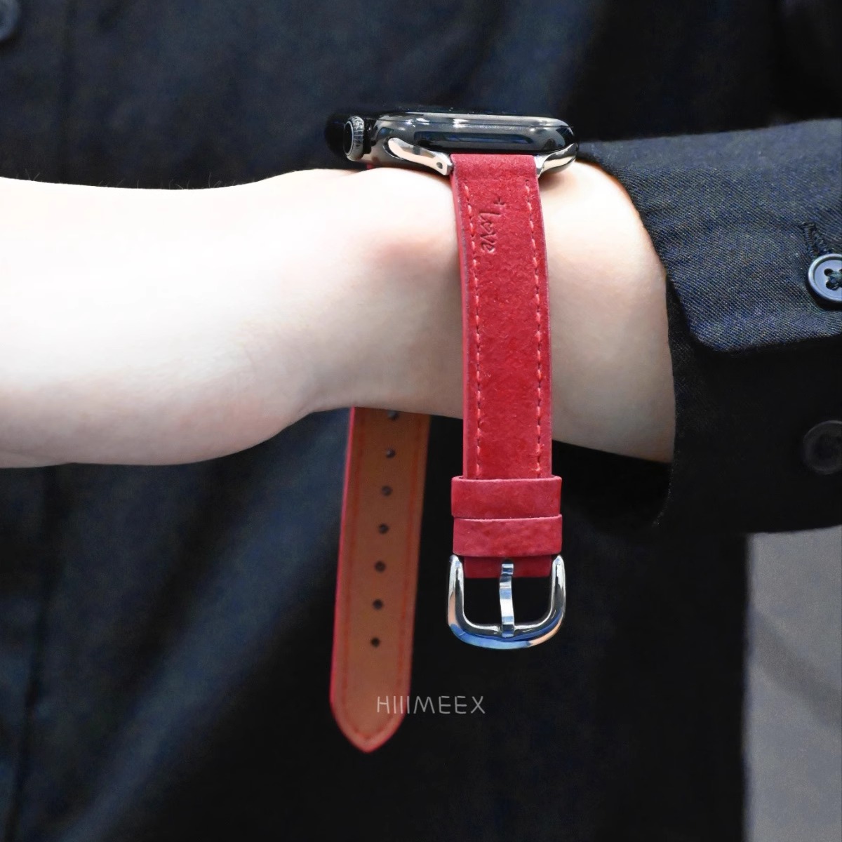 小蛮腰表带显白真皮柔软腕带表带