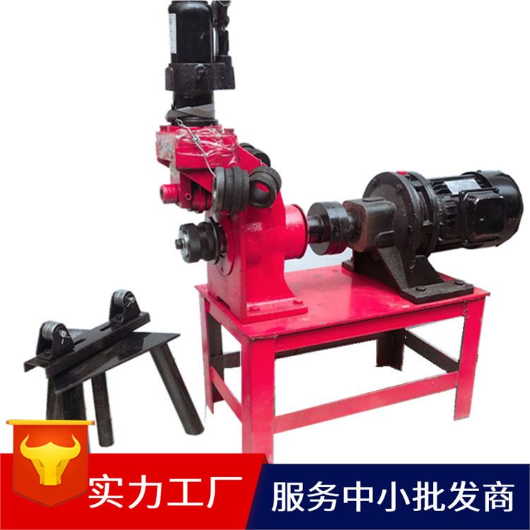 168-426电动液压压槽机 镀锌管滚槽机 钢管压沟机厂家
