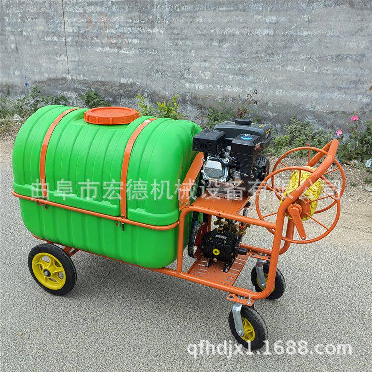 汽油拉管式喷雾器 养殖用电动打药机 果园远程喷药杀虫机