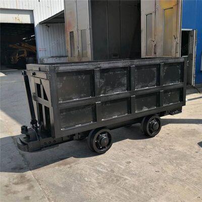 1.6方单侧曲轨侧卸式矿车 600轨距运行平稳可双向卸载