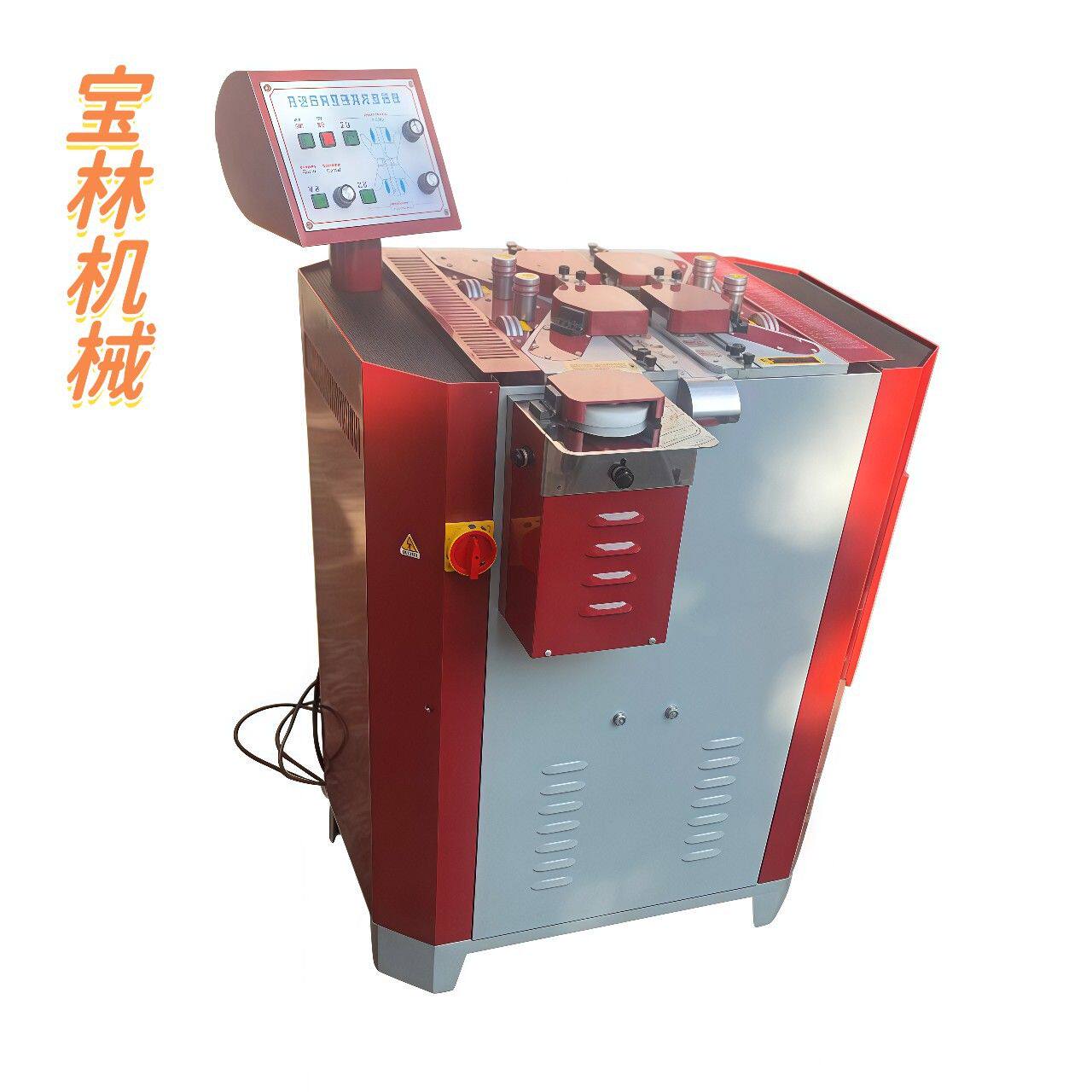 皮带肩带四轮磨边机皮带磨边机皮带抛光打磨机双边磨边机厂家直销