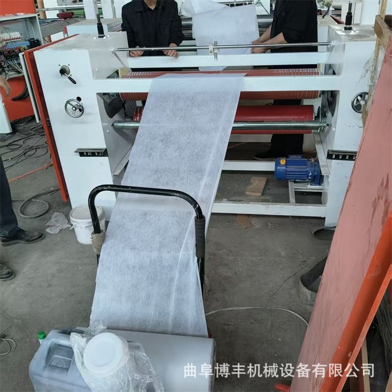 聚氨酯无纺布料涂胶机 水性白乳胶蜜蜡热熔胶涂布机 牛皮纸涂蜡机
